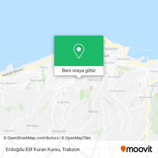 Erdoğdu Elif Kuran Kursu harita