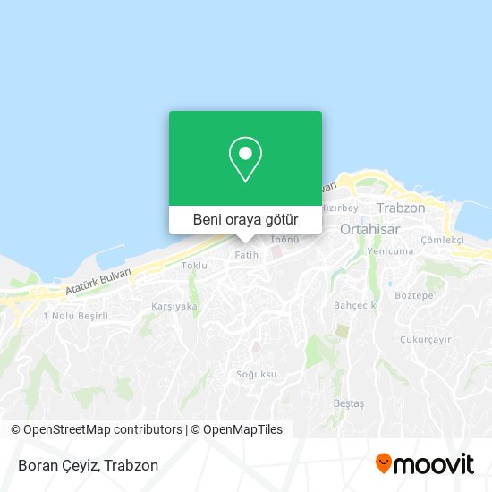 Boran Çeyiz harita