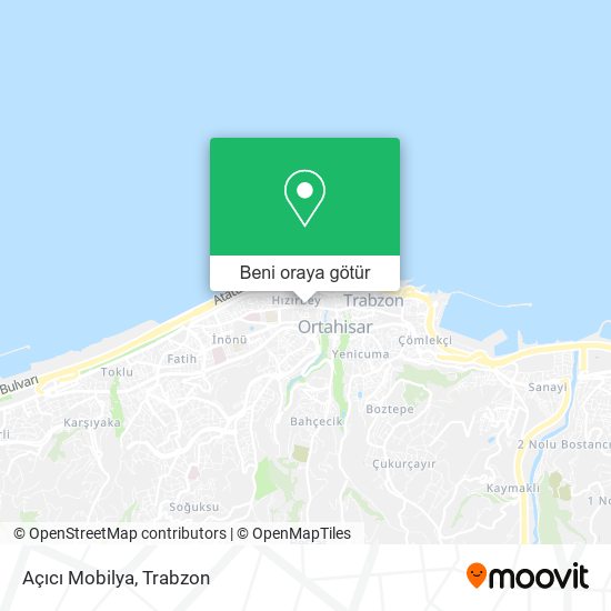 Açıcı Mobilya harita