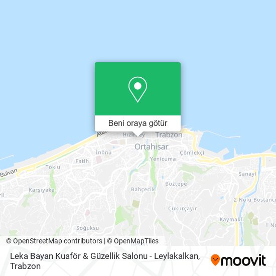 Leka Bayan Kuaför & Güzellik Salonu - Leylakalkan harita