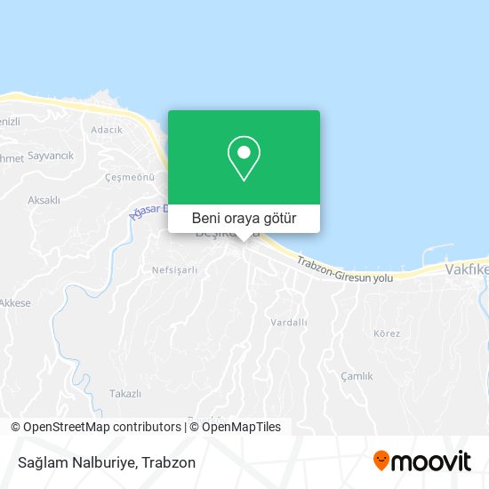 Sağlam Nalburiye harita