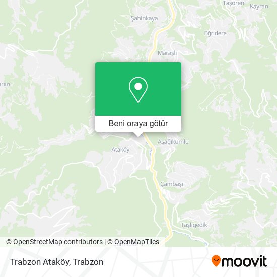 Trabzon Ataköy harita