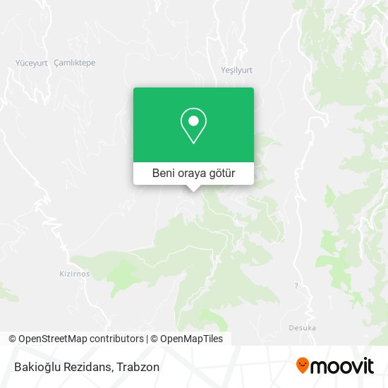 Bakioğlu Rezidans harita