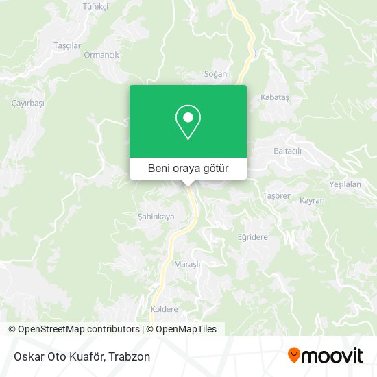 Oskar Oto Kuaför harita