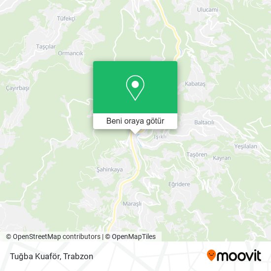 Tuğba Kuaför harita