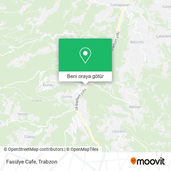 Fasülye Cafe harita