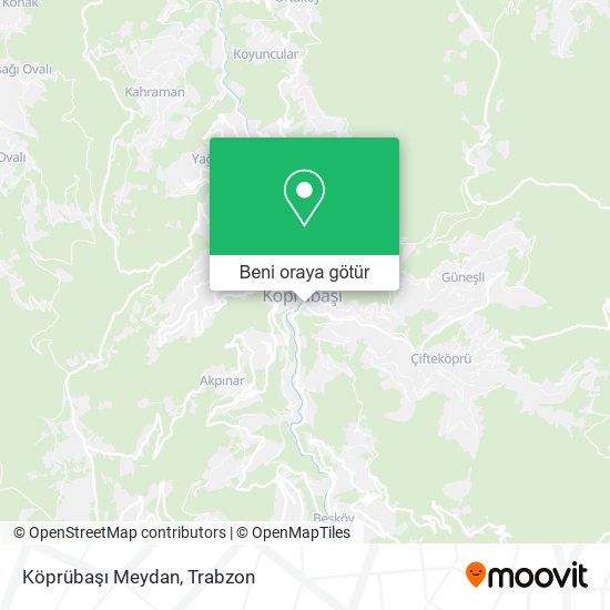 Köprübaşı Meydan harita