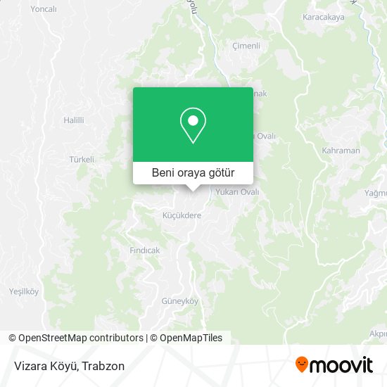 Vizara Köyü harita