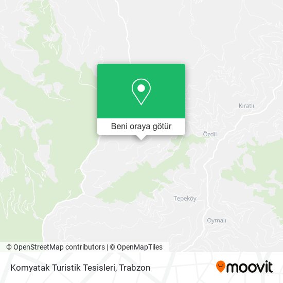 Komyatak Turistik Tesisleri harita