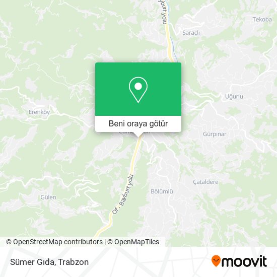 Sümer Gıda harita