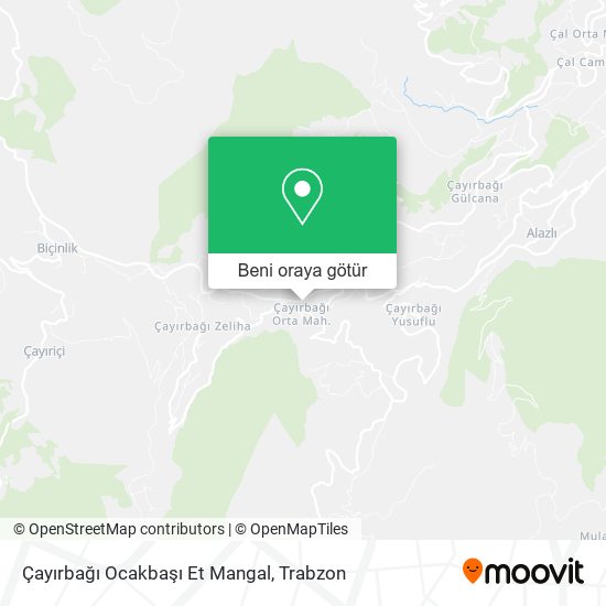 Çayırbağı Ocakbaşı Et Mangal harita