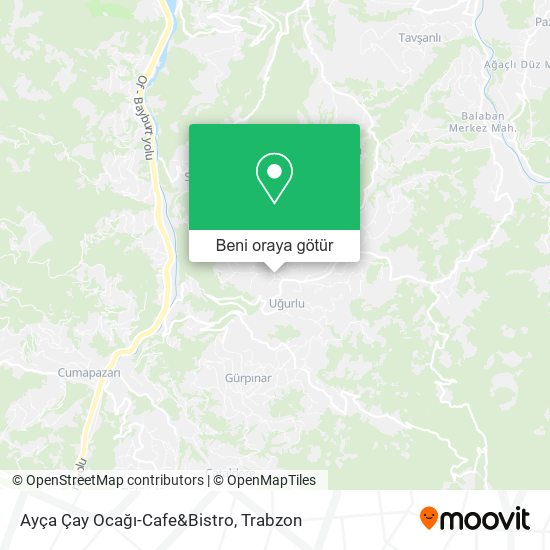 Ayça Çay Ocağı-Cafe&Bistro harita