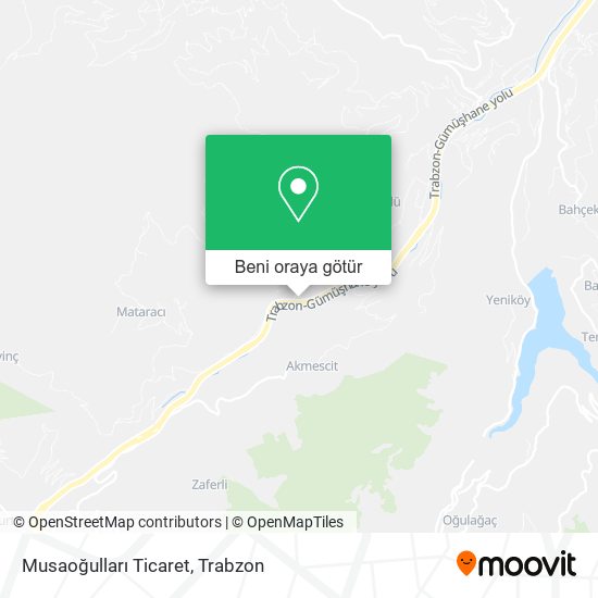 Musaoğulları Ticaret harita