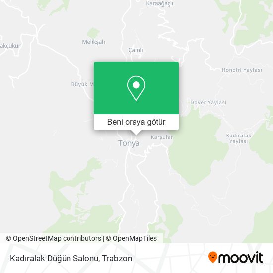 Kadıralak Düğün Salonu harita