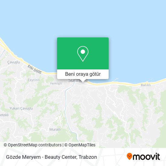 Gözde Meryem - Beauty Center harita