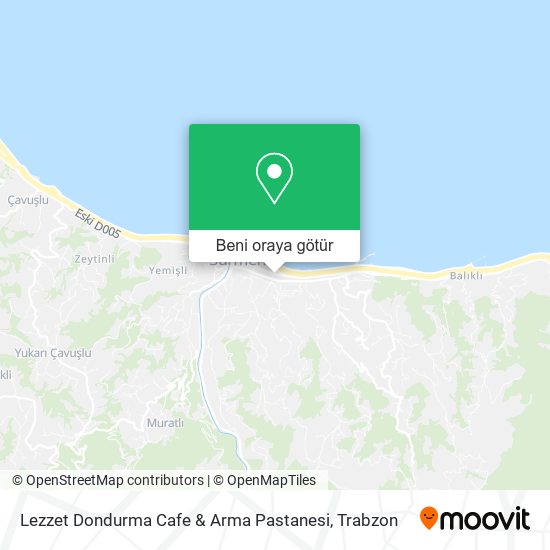 Lezzet Dondurma Cafe & Arma Pastanesi harita