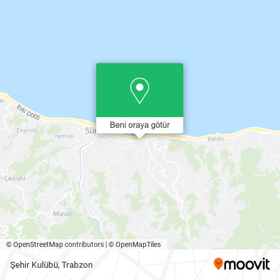 Şehir Kulübü harita