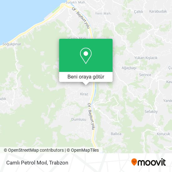 Camlı Petrol Moıl harita