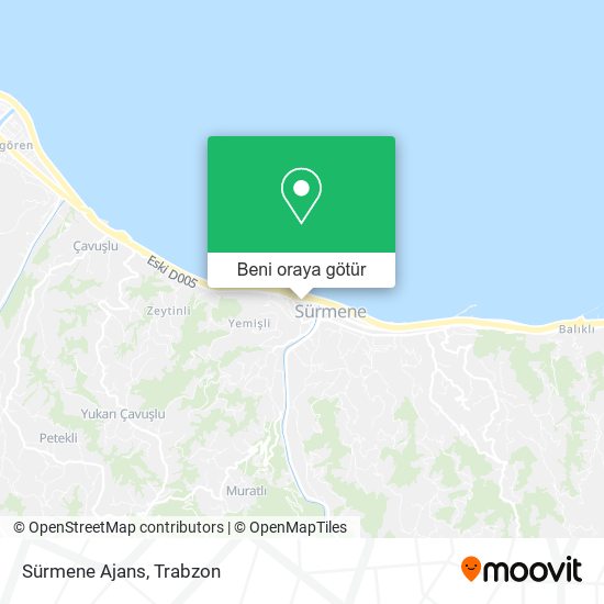 Sürmene Ajans harita