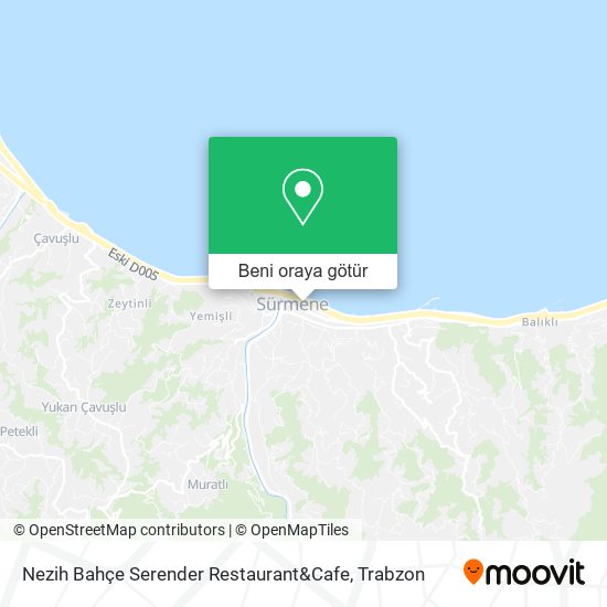 Nezih Bahçe Serender Restaurant&Cafe harita