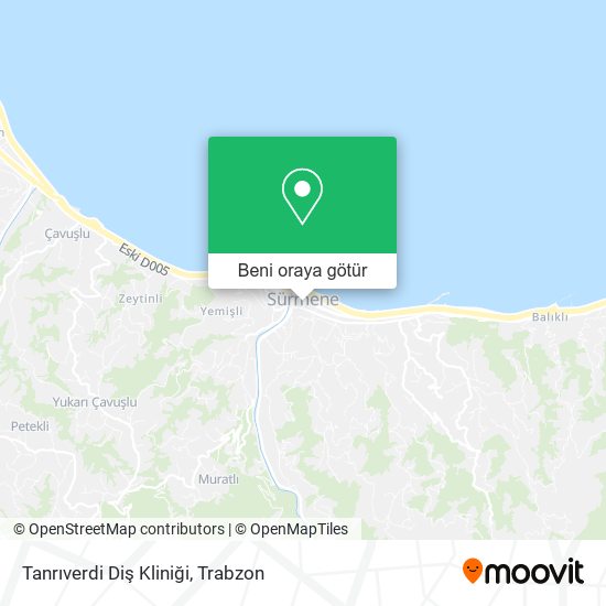 Tanrıverdi Diş Kliniği harita