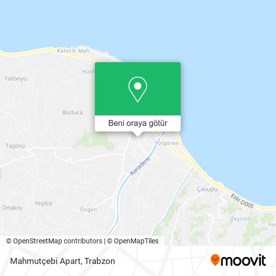 Mahmutçebi Apart harita
