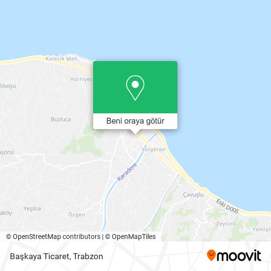 Başkaya Ticaret harita