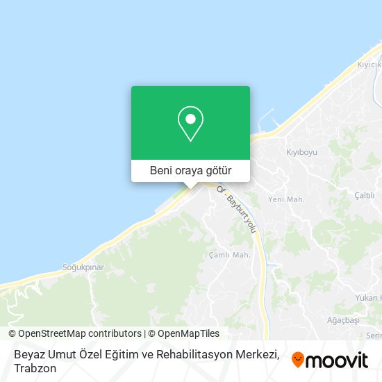 Beyaz Umut Özel Eğitim ve Rehabilitasyon Merkezi harita