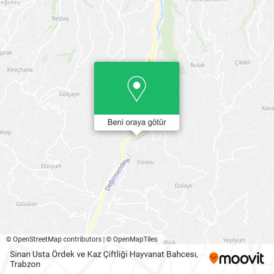 Sinan Usta Ördek ve Kaz Çiftliği Hayvanat Bahcesı harita