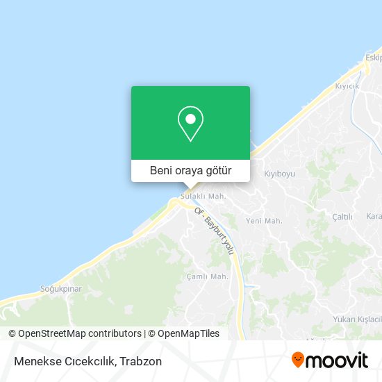 Menekse Cıcekcılık harita