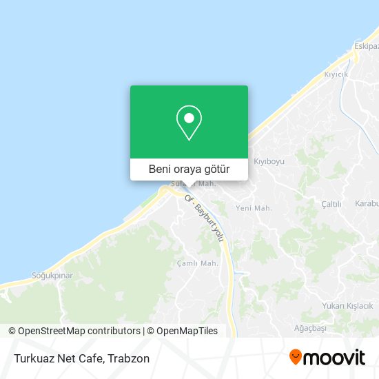 Turkuaz Net Cafe harita