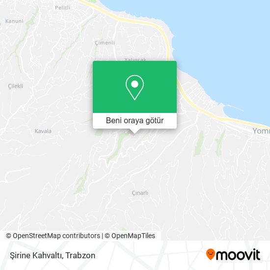 Şirine Kahvaltı harita