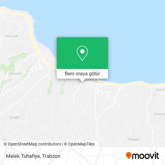 Melek Tuhafiye harita