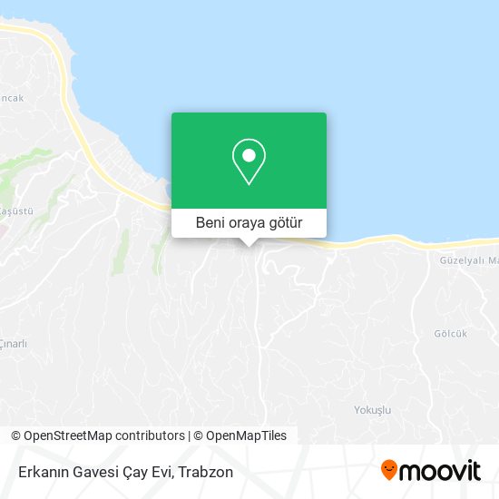Erkanın Gavesi Çay Evi harita