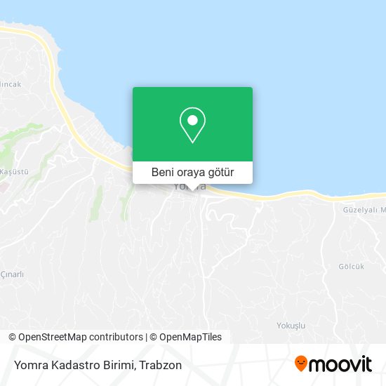 Yomra Kadastro Birimi harita