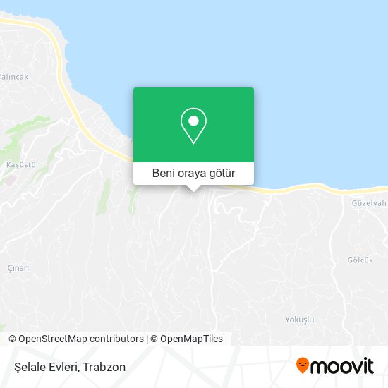 Şelale Evleri harita