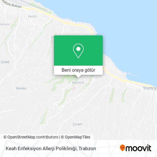 Keah Enfeksiyon Allerji Polikliniği harita