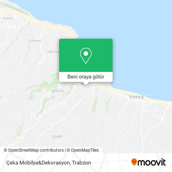 Çeka Mobilya&Dekorasyon harita