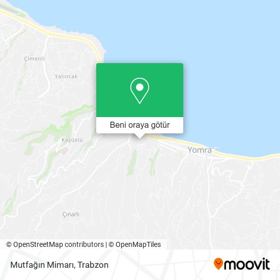 Mutfağın Mimarı harita