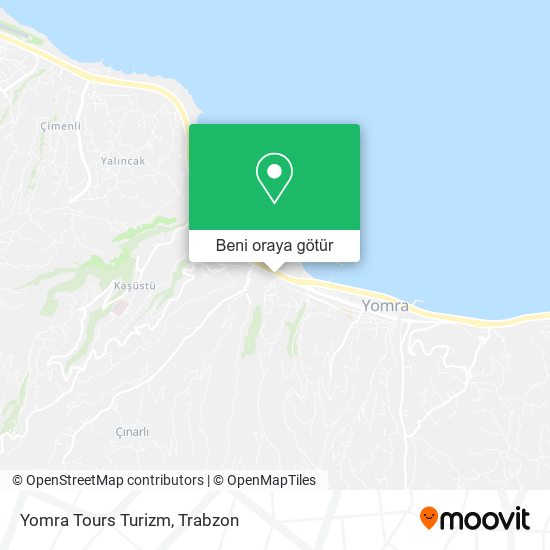 Yomra Tours Turizm harita