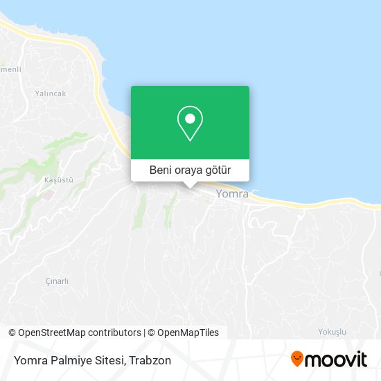 Yomra Palmiye Sitesi harita