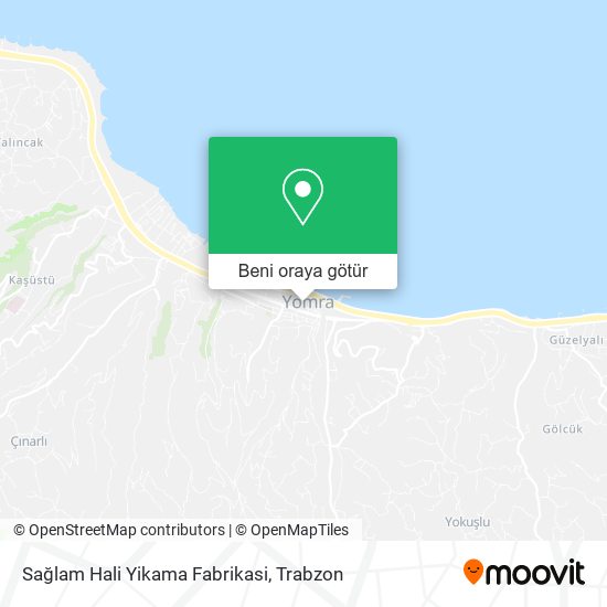 Sağlam Hali Yikama Fabrikasi harita