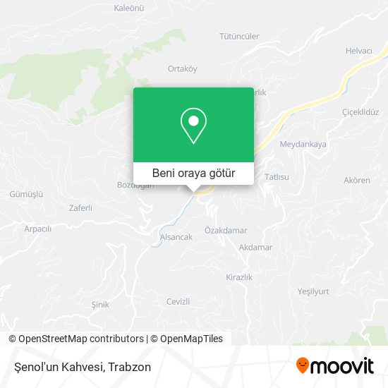 Şenol'un Kahvesi harita