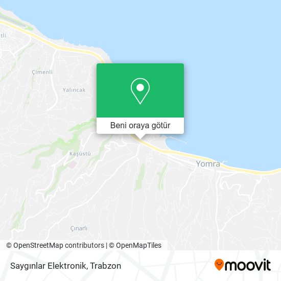 Saygınlar Elektronik harita