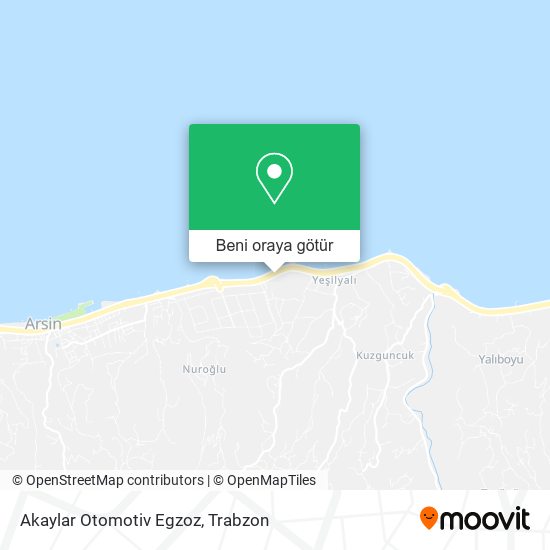 Akaylar Otomotiv Egzoz harita
