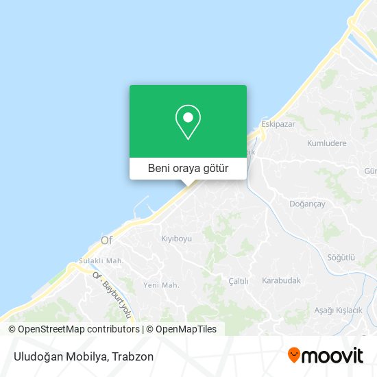 Uludoğan Mobilya harita