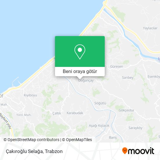 Çakıroğlu Selağa harita