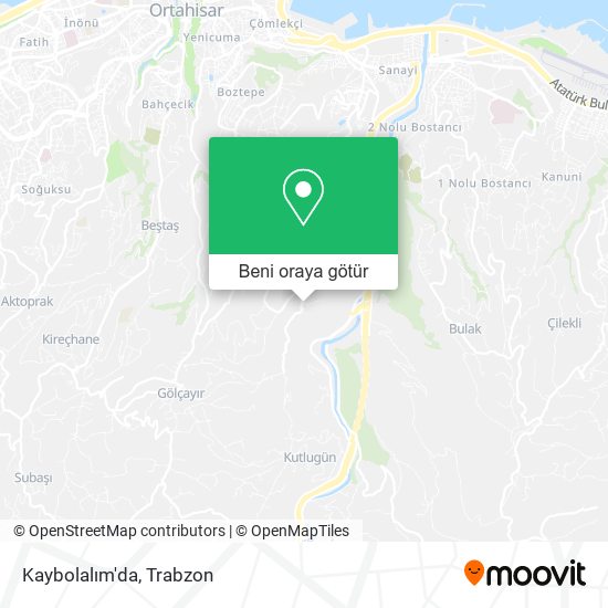 Kaybolalım'da harita