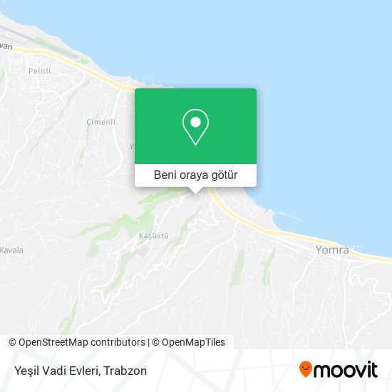 Yeşil Vadi Evleri harita