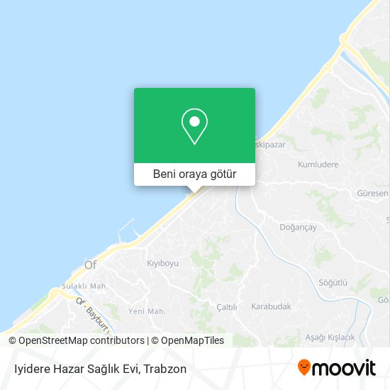 Iyidere Hazar Sağlık Evi harita